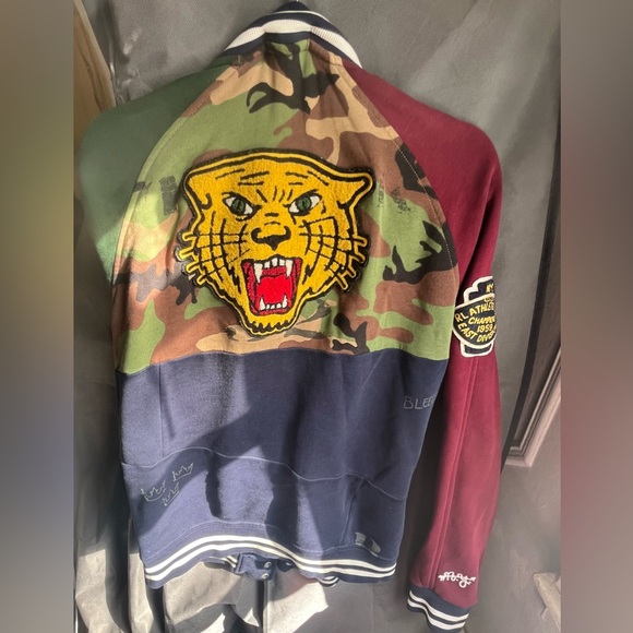 Polo Ralph Lauren Tiger Varsity Jacket (Camo/Multi Color) - Picture 4 of 12